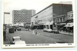 Angleterre - LONDON Road And Station - Morden - Otros & Sin Clasificación