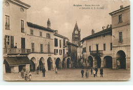 AVIGLIANA - Piazza Communale E Campanile Di S. Giovani - Andere & Zonder Classificatie