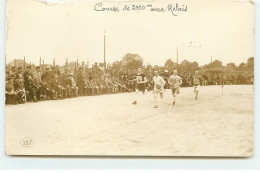 Carte Photo - Guerre 14-18 - Camp De Munster - Course De 2000m Avec Relais - War 1914-18