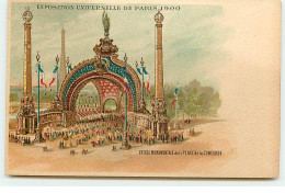 PARIS - Exposition Universelle De Paris 1900 - Entrée Monumentale De La Place De La Concorde - Exposiciones