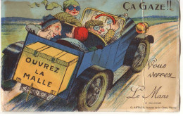 Carte Système - Ca Gaze !!! Vous Verrez LE MANS - Carte Vendue En L'état - Le Mans