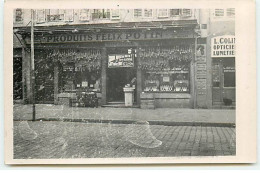 Carte Photo à Localiser - Devanture D'une épicerie Produits Félix Potin - L. Colin Opticien - Tiendas