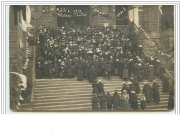 Carte-Photo Pélerinage D&amp Acute AMBERT à ND Du Puy Pélerinage Jubilé De 1921 - Le Puy En Velay