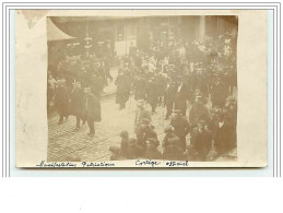 Carte-Photo De MONTREUIL Manifestation Patriotique Cortège Officiel - Montreuil