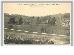 ARC-EN-BARROIS Vue Générale, Scierie Sedille Et Calvaire Route De Montrot - Arc En Barrois