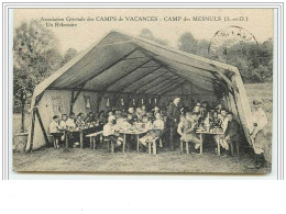 Camp Des MESNULS Association Générale Des Camps De Vacances Un Réfectoire - Other & Unclassified