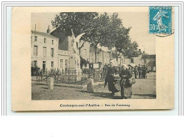 COULONGES-SUR-L&amp Acute AUZILE Rue De Fontenay En Revenant Du Marché - Coulonges-sur-l'Autize