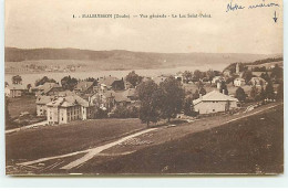MALBUISSON - Vue Générale - Le Lac Saint-Point - Otros & Sin Clasificación