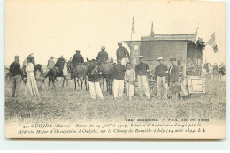 MAROC - OUDJA - Revue Du 14 Juillet 1907 - Service D'Ambulance Dirigé Par Le Médecin Major ... - Other & Unclassified