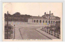 LA FERTE-BERNARD La Gare L&amp Acute Arrivée Côté Route De St-Aubin - La Ferte Bernard