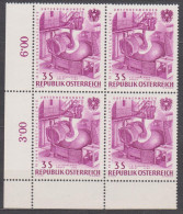 1961 , 15 Jahre Verstaatlichte Unternehmen ( Mi.Nr.: 1095 ) (2) 4-er Block Postfrisch ** - Unused Stamps