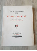 Contes En Vers De Claude De Rulhière - 1946 - Contes érotiques - Exemplaire 457/573 - Port Gratuit / Free Shipping - Fairy Tales, Popular Stories & Legends