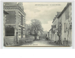 JAULNAY La Route De Richelieu Hôtel De France Veuve Robin - Sonstige & Ohne Zuordnung