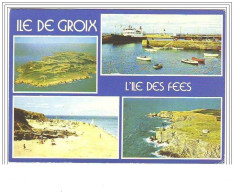 ILE DE GROIX L'Ile Des Fées Vue Générale Port Tudy Les Grands Sables Pen Men - Groix