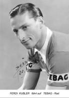 PHOTO CYCLISME REENFORCE GRAND QUALITÉ ( NO CARTE ) FERDI KUBLET TEAM TEBAG 1949 - Radsport