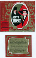 Oud Etiket Bier Aerts 1900  - Brouwerij / Brasserie Aerts Te Brussel - Bier