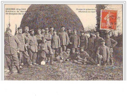 Guerre 1914-1915 Environs De Rennes SAINT JACQUES DE LA LANDE Groupe De Prisonniers Allemands Au Repos - Autres & Non Classés