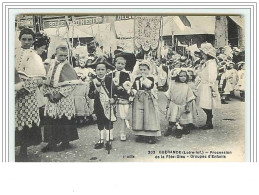 GUERANDE Procession De La Fête-Dieu Groupe D'Enfants - Guérande