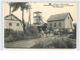 Environs De Néris-les-Bains CHAMBLET-NERIS Mines Des Ferrières Puits Saint-Etienne - Autres & Non Classés