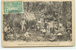 Guadeloupe - Dans Les Bois De La CAPESTERRE - Une Halte à L'Ajoupa Mégy - Pointe A Pitre