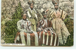 Dominica B.W.I. - Native Dress - Dominique