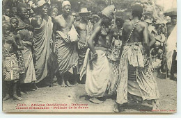 Dahomey - Afrique Occidentale - Jeunes Féticheuses - Prélude De La Danse - Dahomey