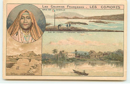 Chocolats Et Thé De La Cie Coloniale - Les Comores - Vue De Ichoui Grande-Comore - L'île Amsterdam - Komoren
