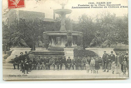 PARIS XII - Fontaine De La Place Daumesnil Anciennement Fontaine Du Château D'Eau - Gondry N°1261 - Distretto: 12