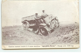 Agriculture - Camion Tracteur Routier à 4 Roues Motrices - Agrophile Pavesi - Tractores