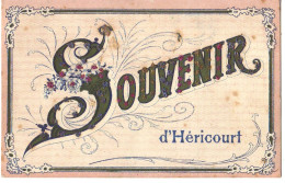 Carte à Paillettes - Souvenir D'HERICOURT - Sonstige & Ohne Zuordnung