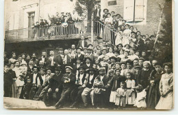 Carte Photo à Identifier - Groupe De Personnes - Te Identificeren