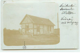 Allemagne - RPPC - HALTERN - Groupe D'hommes Devant Un Bureau Avec Télégraphe - Haltern