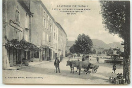 Le Vercors Pittoresque - LA CHAPELLE-EN-VERCORS - La Place Et La Fontaine Des Ours - Fontaine - Other & Unclassified