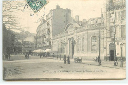 LE HAVRE - Banque De France Et Rue Thiers - Haven