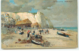 Les Plages De France - ETRETAT - Biscuits Pernot - Luigi Loir - Etretat