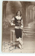 Marcel Philip En Tenue De Mousquetaire - Carte Dédicacée - Entertainers