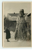 Carte Photo à Localiser - Neustadt - Statue De Neige - Photo Haus - Léo Molitor - Strasbourg ? - Titisee-Neustadt