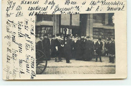 Carte Photo - Belgique - TOURNAI - Reception Of The Cardinal Et His Arrival At The Station - Gare - Bahnhof - Doornik