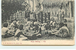 Fidji - Rope Making - Fiji