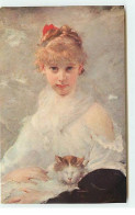 Enfant - Musée Du Luxembourg - Ch. Chaplin - Jeune Fille Tenant Un Chat - Edit. Lapina N°715 - Retratos