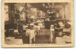 PARIS II - Restaurant Franco-Italien - Galerie Montmartre - Une Des Salles - Arrondissement: 02