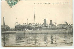 LE HAVRE - La "Savoie" En Cale Sèche - Paquebot - Portuario