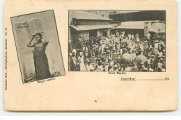 Tanzanie - ZANZIBAR - Fruit Market - Water Carrier - Tansania