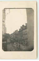 Carte Photo à Localiser - Une Rue Un Jour De Procession Pour La Guerre - Oct 14 - A Identifier