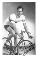 PHOTO CYCLISME REENFORCE GRAND QUALITÉ ( NO CARTE ) JORGE CLAROS 1949 - Radsport