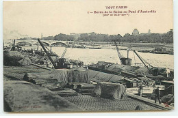 Tout PARIS XII Et XIII - Bords De La Seine Au Pont D'Austerlitz - Péniches - Fleury N°1 - Paris (12)