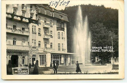 Tchéquie - TRENC TEPLICE - Grand Hôtel - República Checa