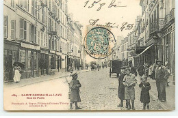 SAINT-GERMAIN-EN-LAYE - Rue De Paris - St. Germain En Laye (Château)
