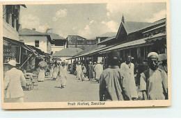 Tanzanie - ZANZIBAR - Fruit Market - Tanzanie