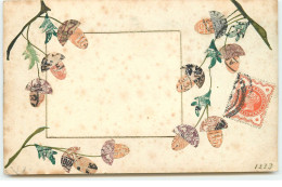 Représentation De Timbres - Cut Stamps - Glands De Chêne - Sellos (representaciones)